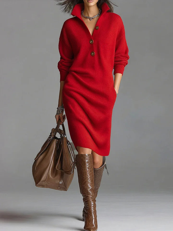 Clara | Elegant Sweater Dress