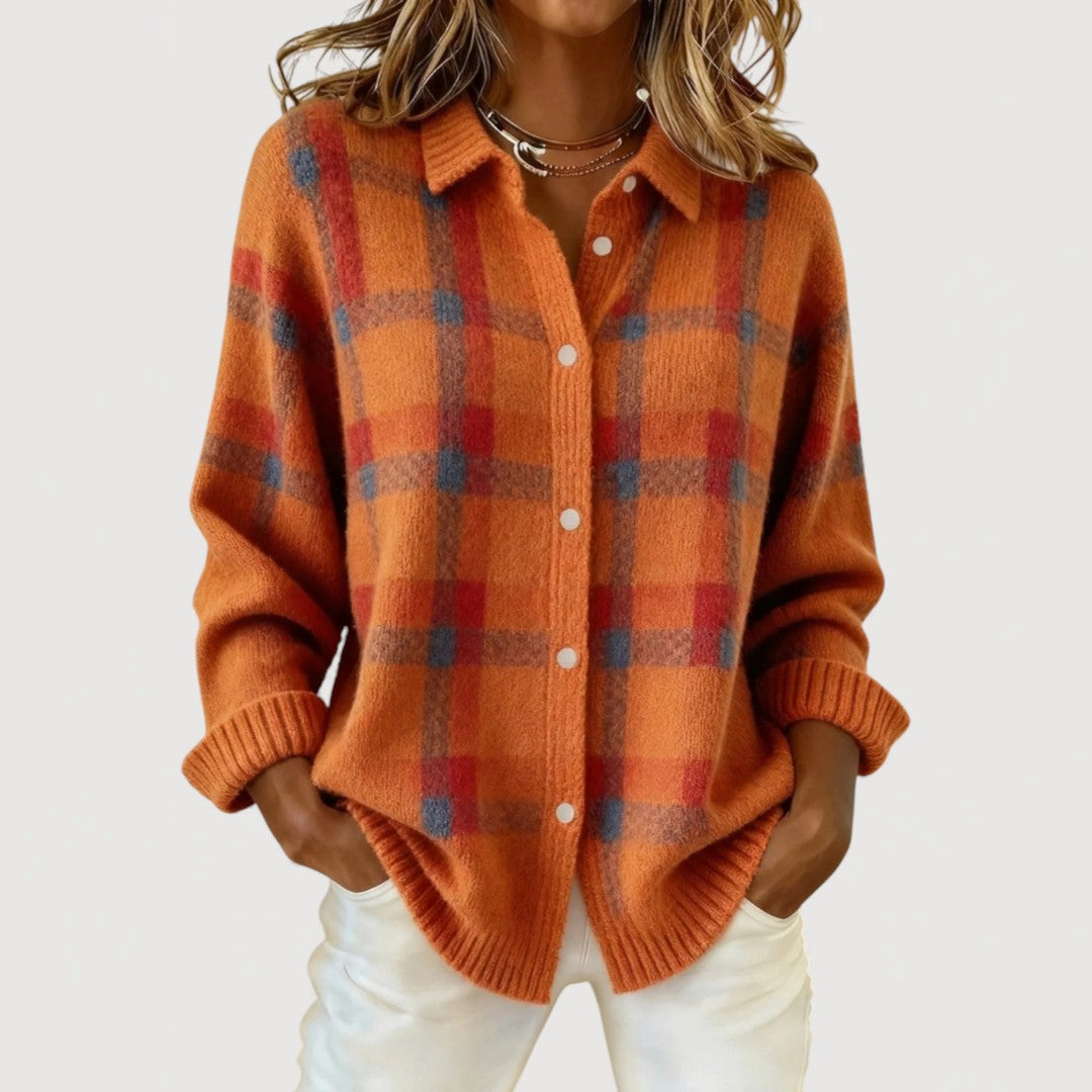 Julia – Cozy Knit Shirt for Cold-Weather Comfort