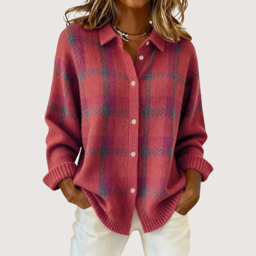 Julia – Cozy Knit Shirt for Cold-Weather Comfort